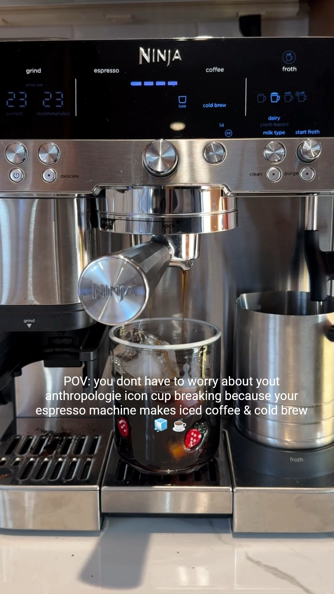 The best espresso machine on the planet— iced coffee & cold brew every morning, yes pleaseeeee

#LTKHome #LTKWatchNow