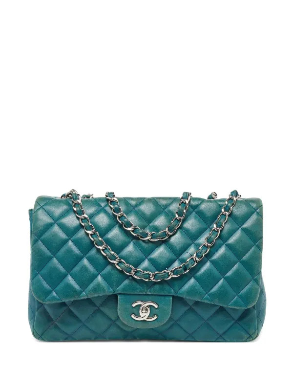 Jumbo Classic Double Flap Schultertasche | Farfetch Global