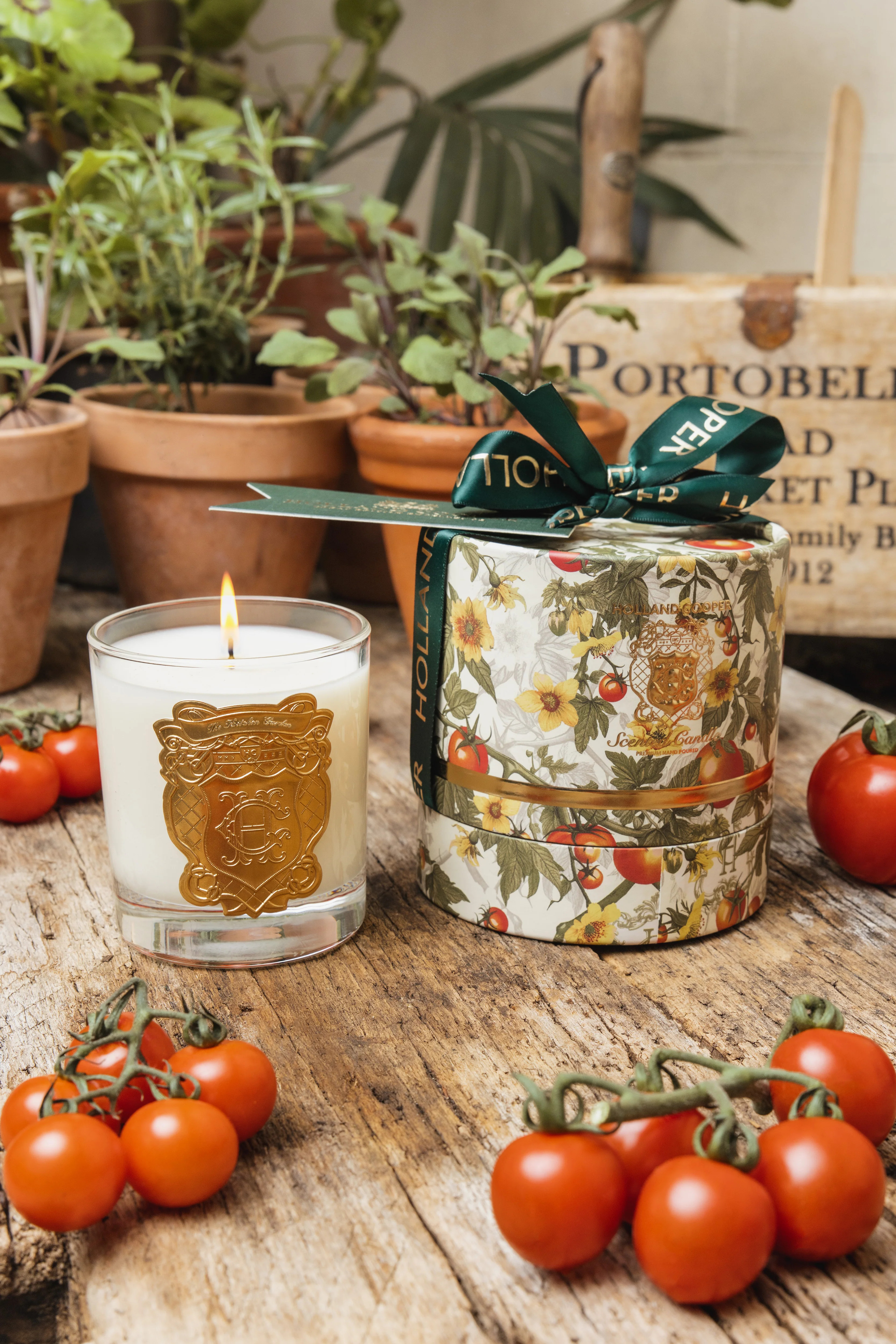 Single Wick Candle (The Kitchen Garden) | Holland Cooper