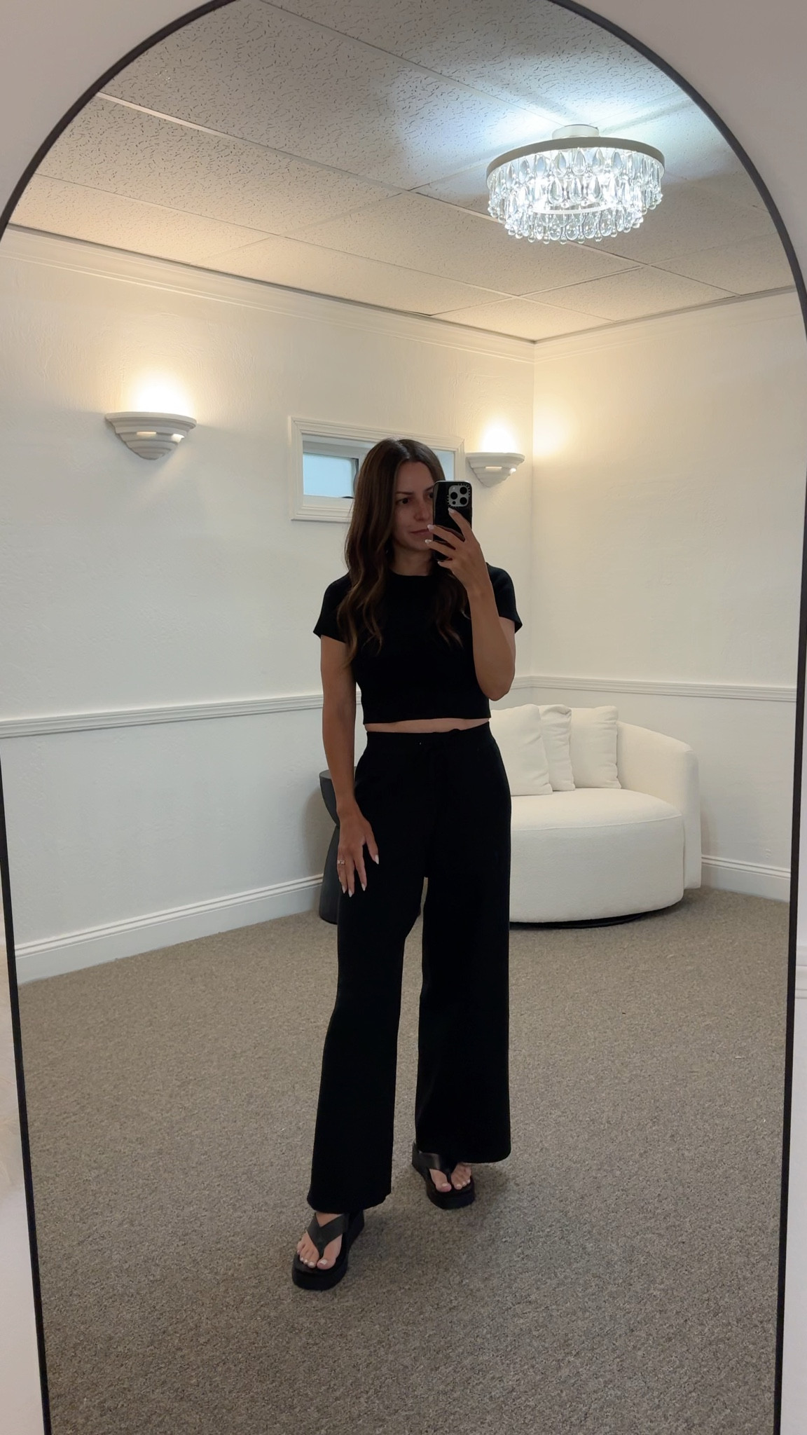 The perfect casual set for spring! Matching set in a sweater material that’s perfect for that in between cold/warm weather

Wearing size small/medium

Spring outfit, casual outfit, spring sandals, black outfit, petite


#LTKootd #LTKSeasonal #LTKPetite