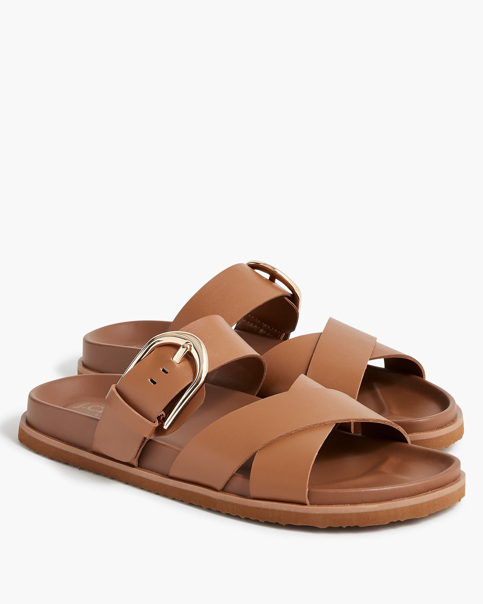 Buckle slide sandals | J.Crew Factory