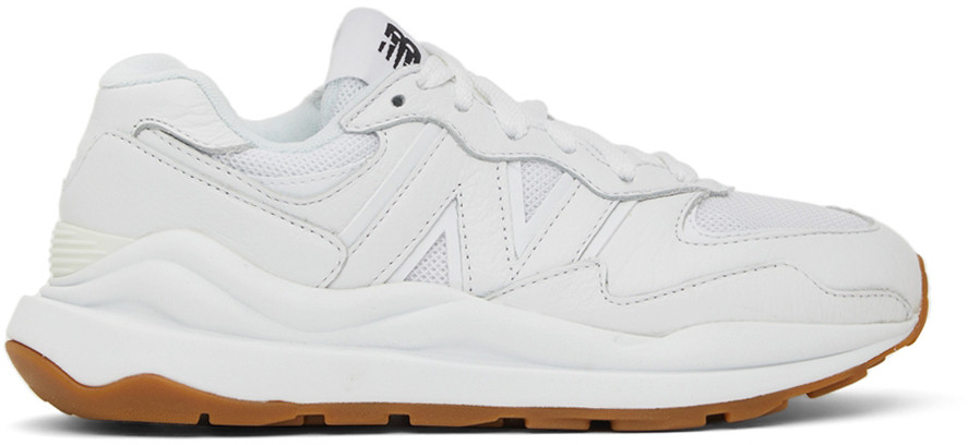 White 57/40 Sneakers | SSENSE