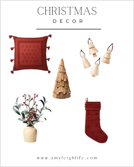 Christmas decor!

Holiday decor, Christmas decorations, red pillow, square throw pillow, Christmas pillow, threshold, studio McGee, tassels, rustic Christmas tree, wood tree decor, natural Christmas decor, holly berry, red berry stems, Christmas stems, artificial plant, Christmas plant, stocking, knit stocking for mantel, fireplace decor, home decor, Target finds, ornaments, 

#LTKunder50 #LTKhome #LTKHoliday