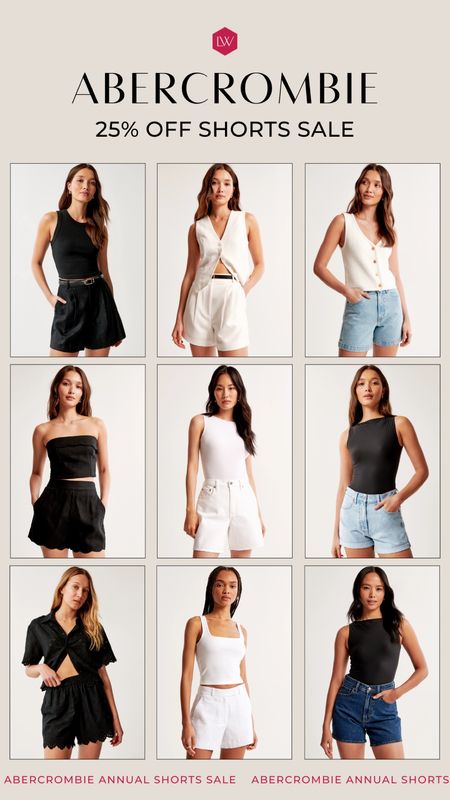 Okay ladies, the Abercrombie shorts sale is now live and sizes are going quick! Get 25% off and 15% off on everything else! 

#LTKSeasonal #LTKStyleTip