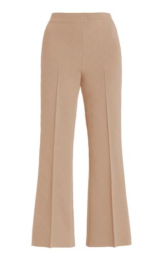 Kick Flared Stretch-Cotton Knit Pants | Moda Operandi (Global)