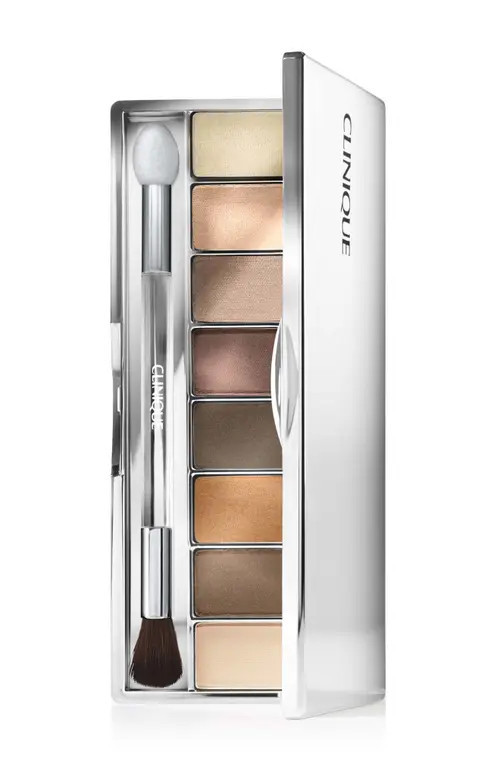 Clinique All About Shadow™ Eyeshadow Palette in Nude Honey at Nordstrom | Nordstrom