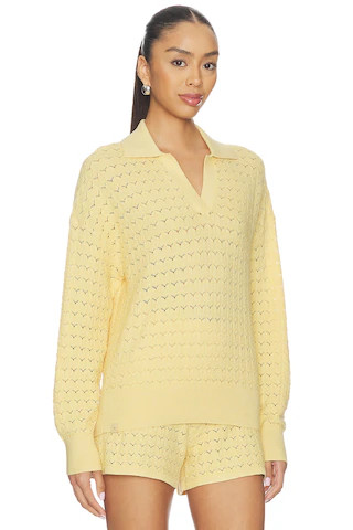 Tulip Pointelle Collared Pullover
                    
                    Barefoot Dreams | Revolve Clothing (Global)