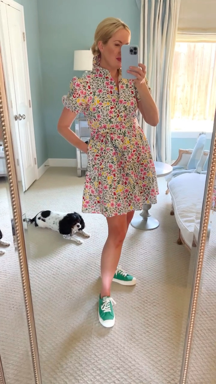 Kate Spade Floral Dress - Finding Beautiful Truth