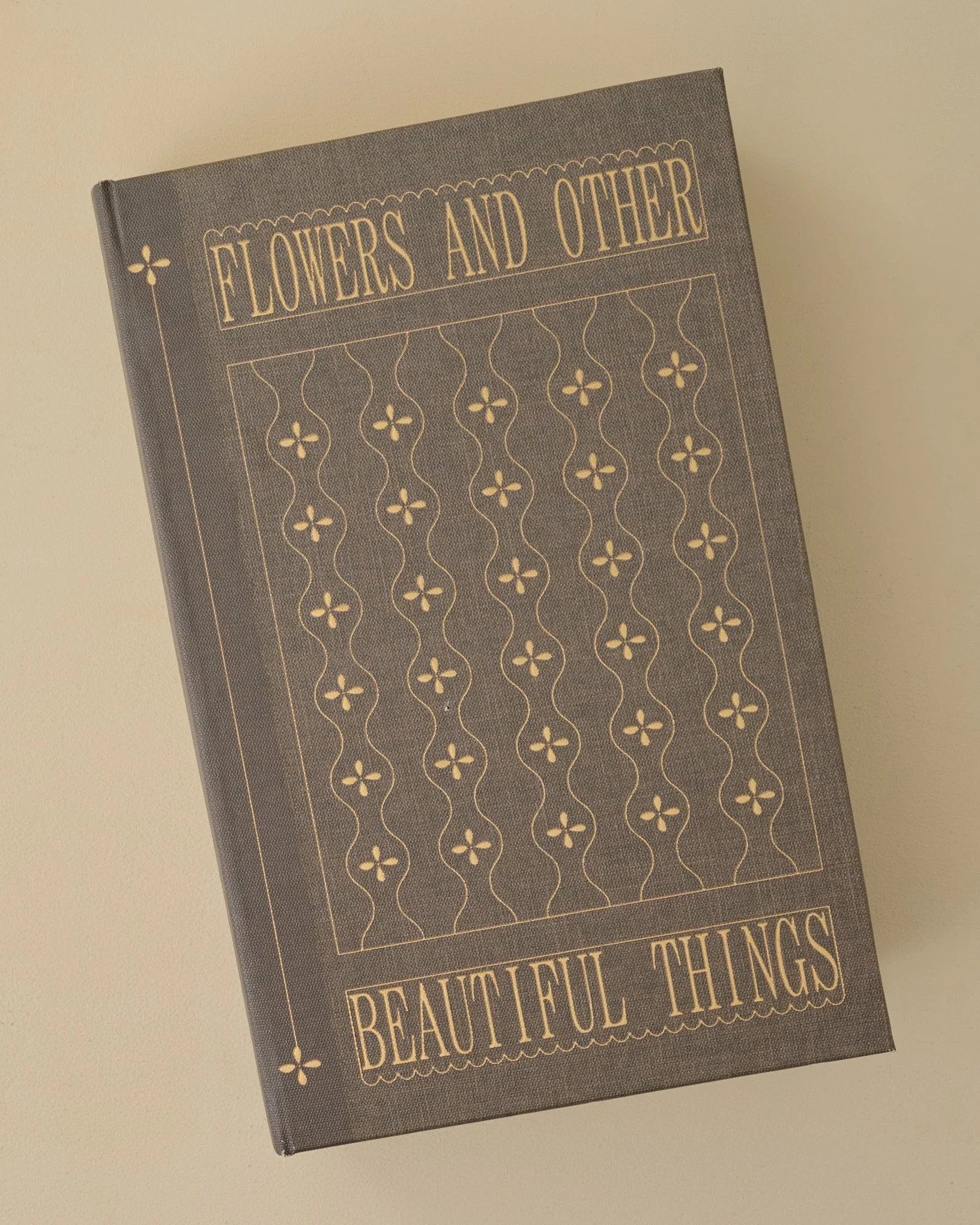 Antique Inspired Handcrafted Book Box | Magnolia