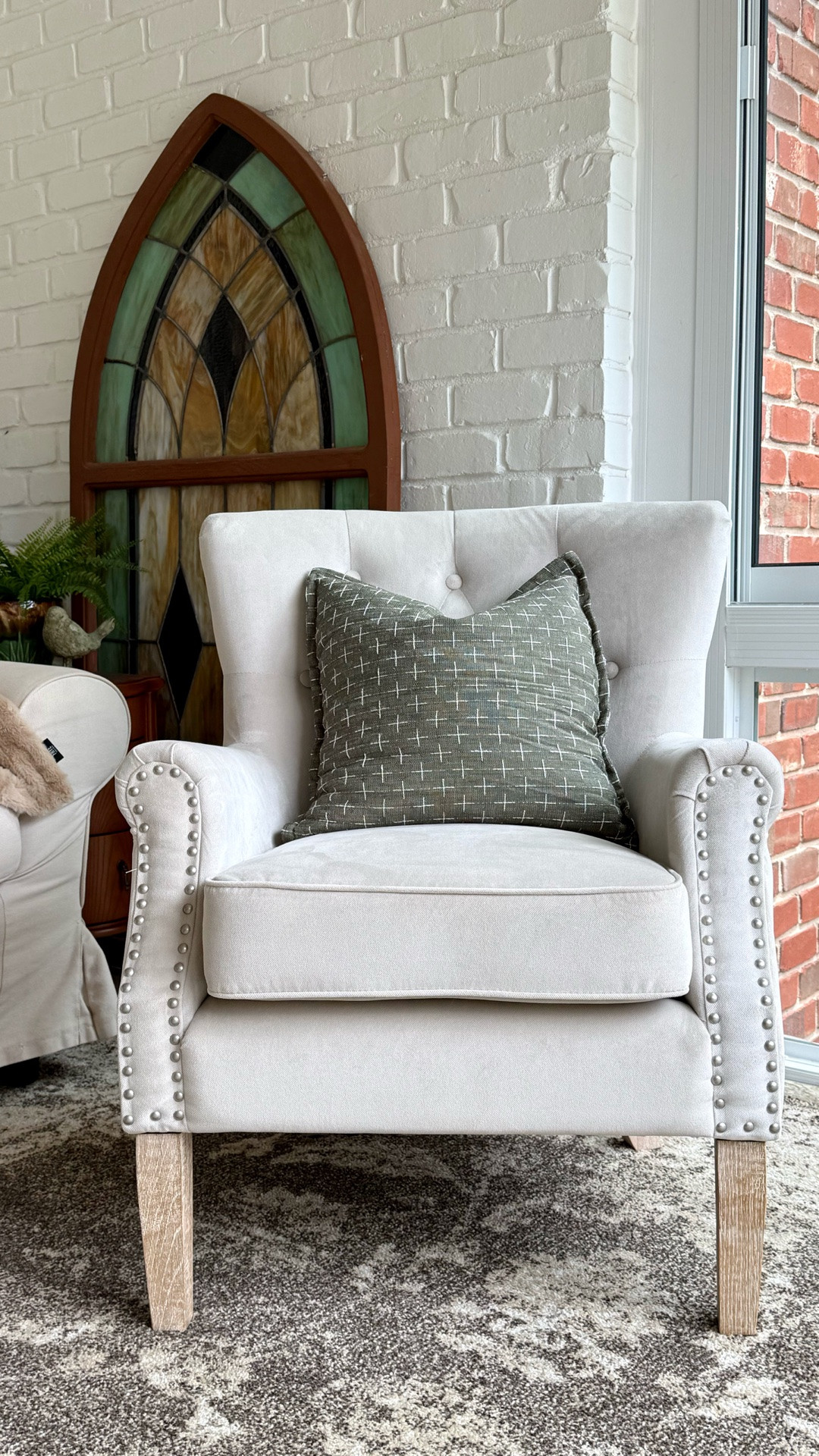 I love these accent chairs!  They’re comfy and are the perfect size.  This model is discontinued but I found some that are very similar and would be a great replacement.

#LTKSaleAlert #LTKHome