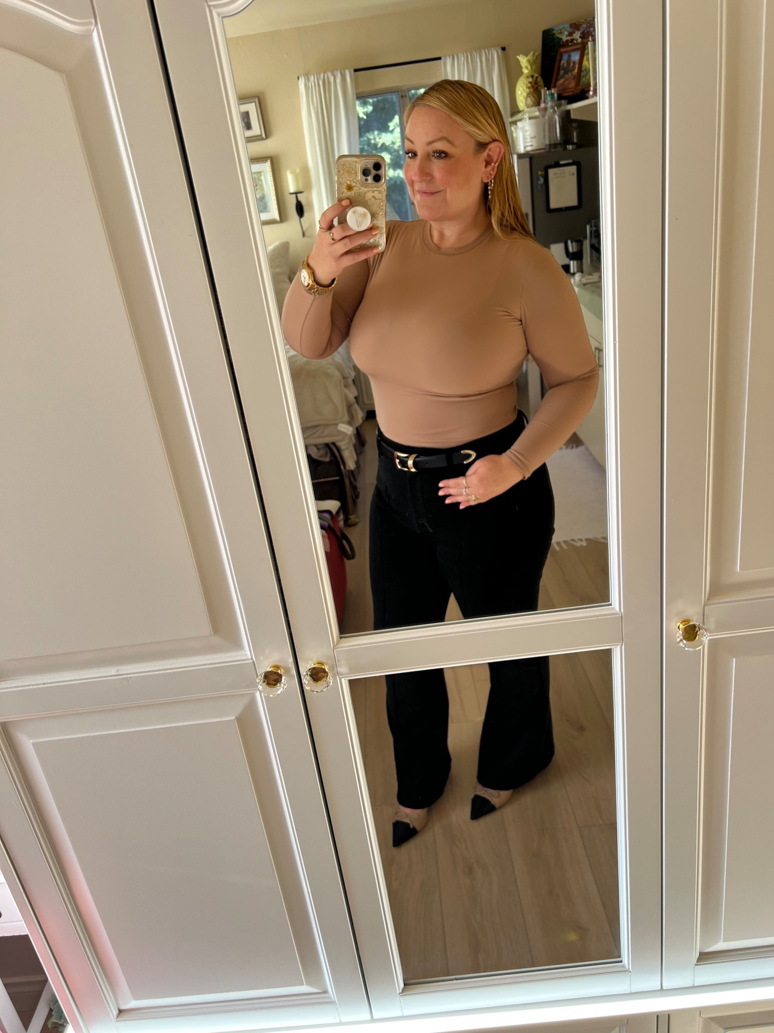 Work OOTD 
Size L top
Size 14 pant 

#LTKMidsize #LTKWorkwear #LTKSeasonal