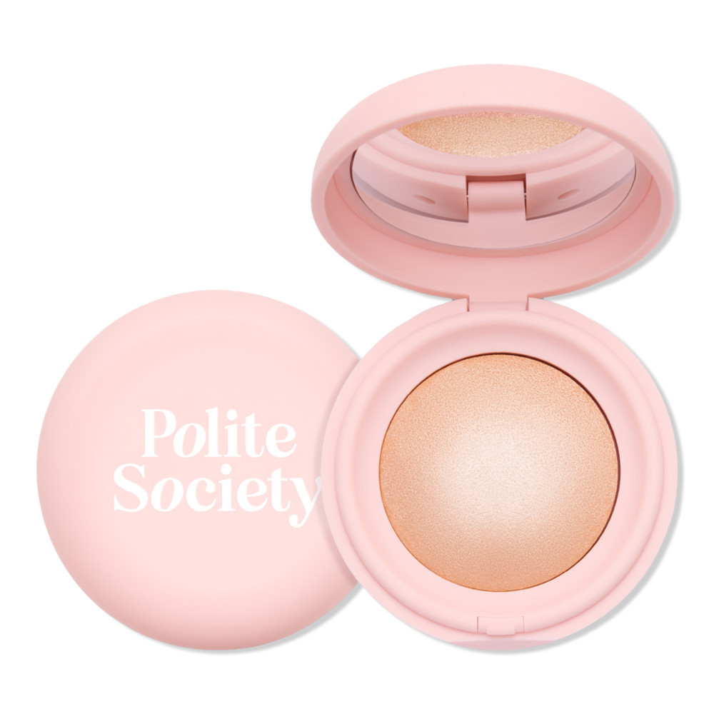 Polite Society Highlight Society Powder Gloss Highlighter - Social Light | Ulta