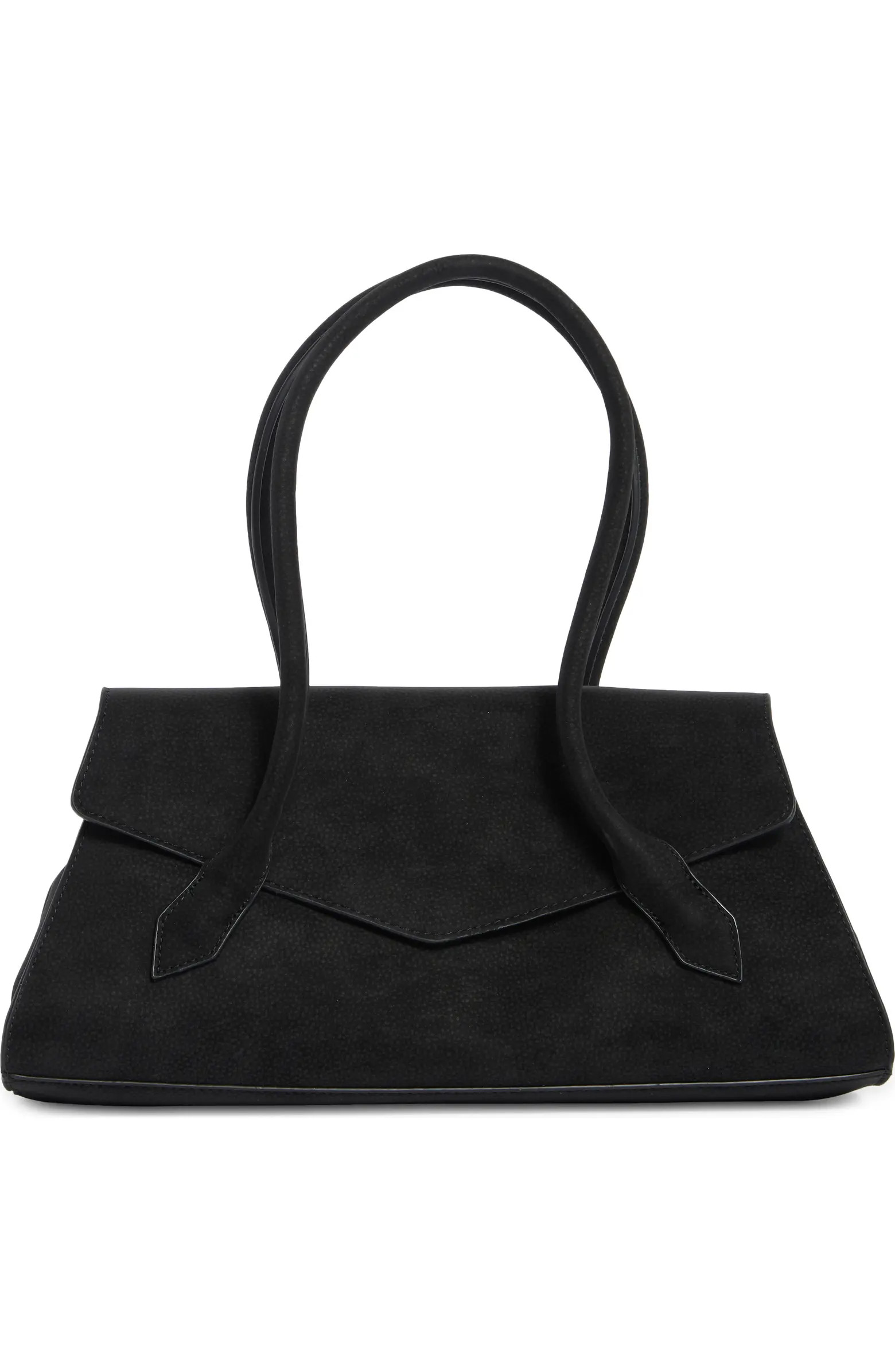 BCBG Pointed Flap Faux Leather Shoulder Bag | Nordstromrack | Nordstrom Rack