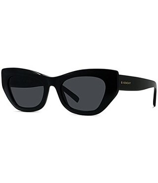 Givenchy Women's City 54mm Cat Eye Sunglasses - Shiny Black/Smoke | Dillard's