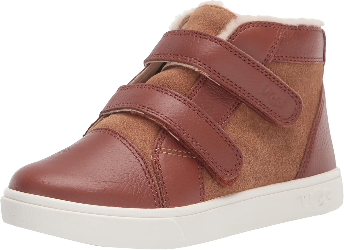 Amazon.com | UGG baby girls Rennon Ii Sneaker, Chestnut, 9 Toddler US | Sneakers | Amazon (US)