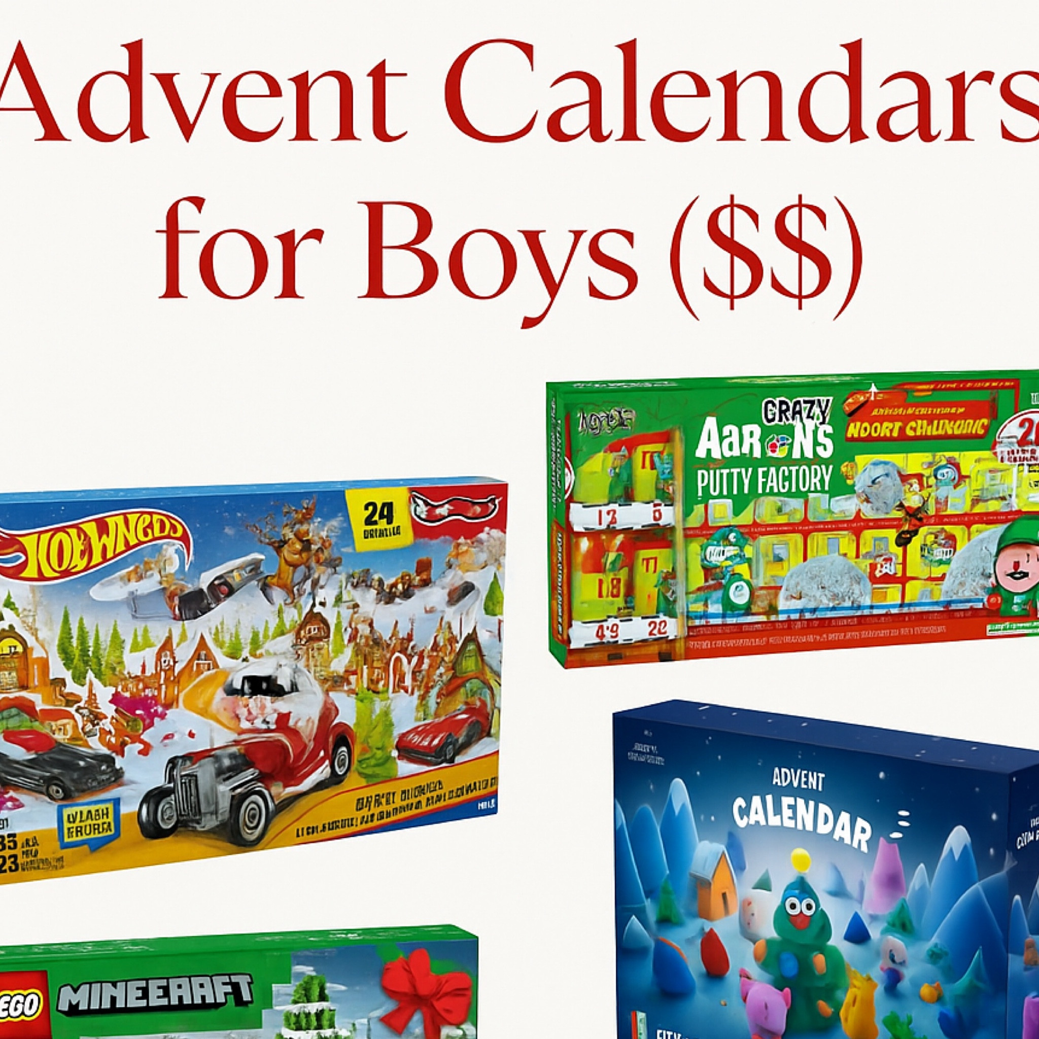 🚀 Advent Calendars for Boys ($$) 🎄
Packed with creativity, fun, and imagination — from Hot Wheels to LEGO Minecraft and Crazy Aaron’s Thinking Putty, these picks make every day of December an adventure! Perfect for hands-on, curious boys ✨

#LTKHoliday #LTKGiftGuide #LTKKids #GiftIdeas #HolidayGifts #BoyMom #LTKFinds #AdventCalendars #StockingStuffers #GiftGuideForKids

#LTKHoliday #LTKGiftGuide #LTKKids