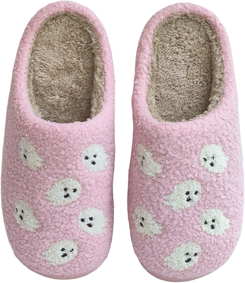 Pumpkin Slippers Womens Mens House Slippers | Amazon (US)