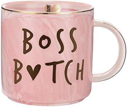Boss Lady Mug - Best Gifts for Mom and Boss Women Friend - Funny Birthday Gifts for Boss Babe, Gi... | Amazon (US)