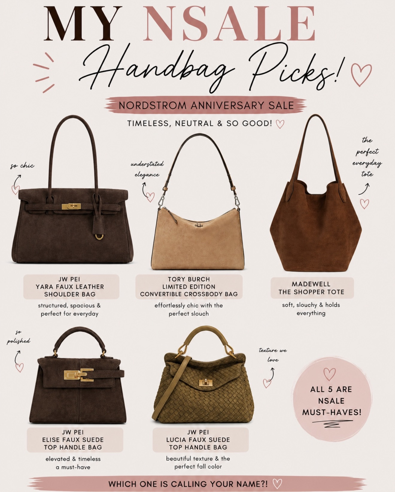 Bags I’m loving in Nsale this year!!

#LTKSaleAlert #LTKOver40