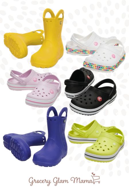Kids Crocs on sale $19.99-$22.99!!! Such a deal!!!! I LOVE the rain boots!!!!

#LTKunder50 #LTKkids #LTKsalealert