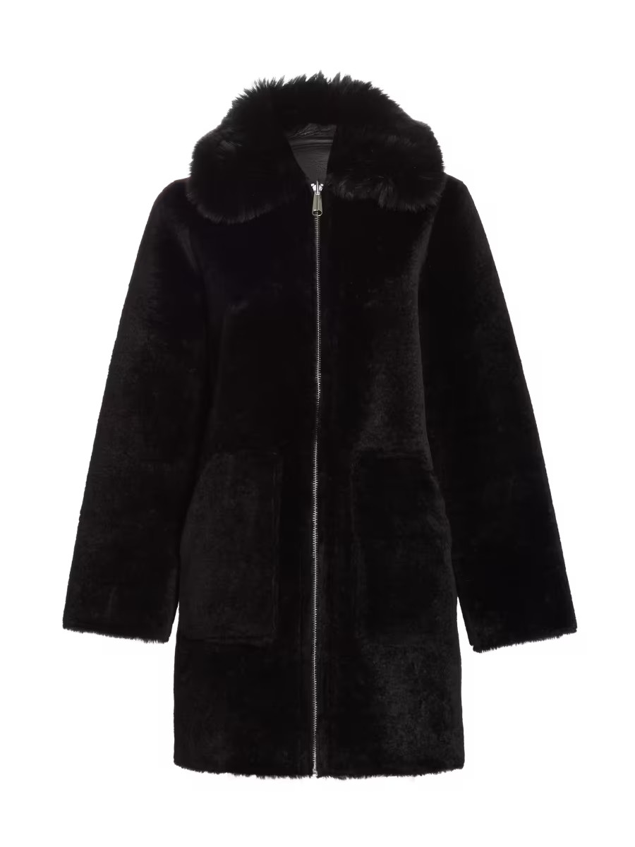 Alison Reversible Sherpa Coat | Saks Fifth Avenue