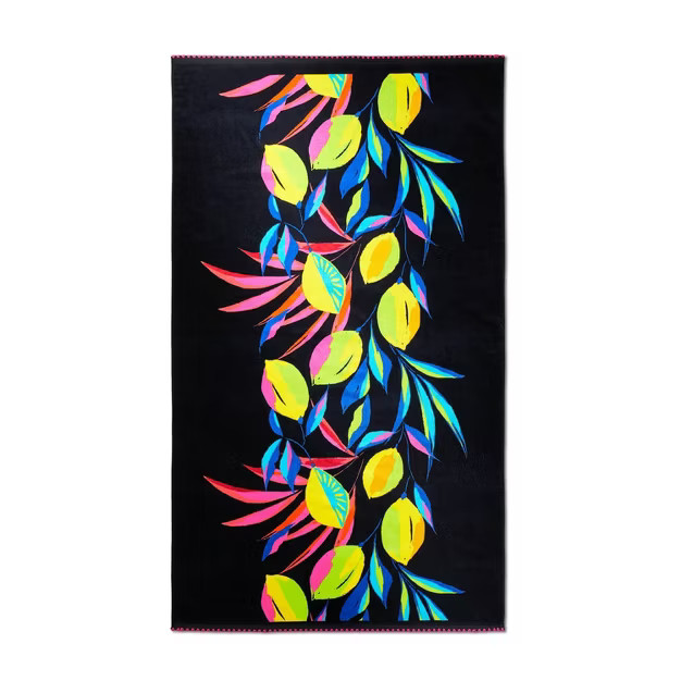 Lemon Printed Beach Towel - Tabitha Brown for Target | Target