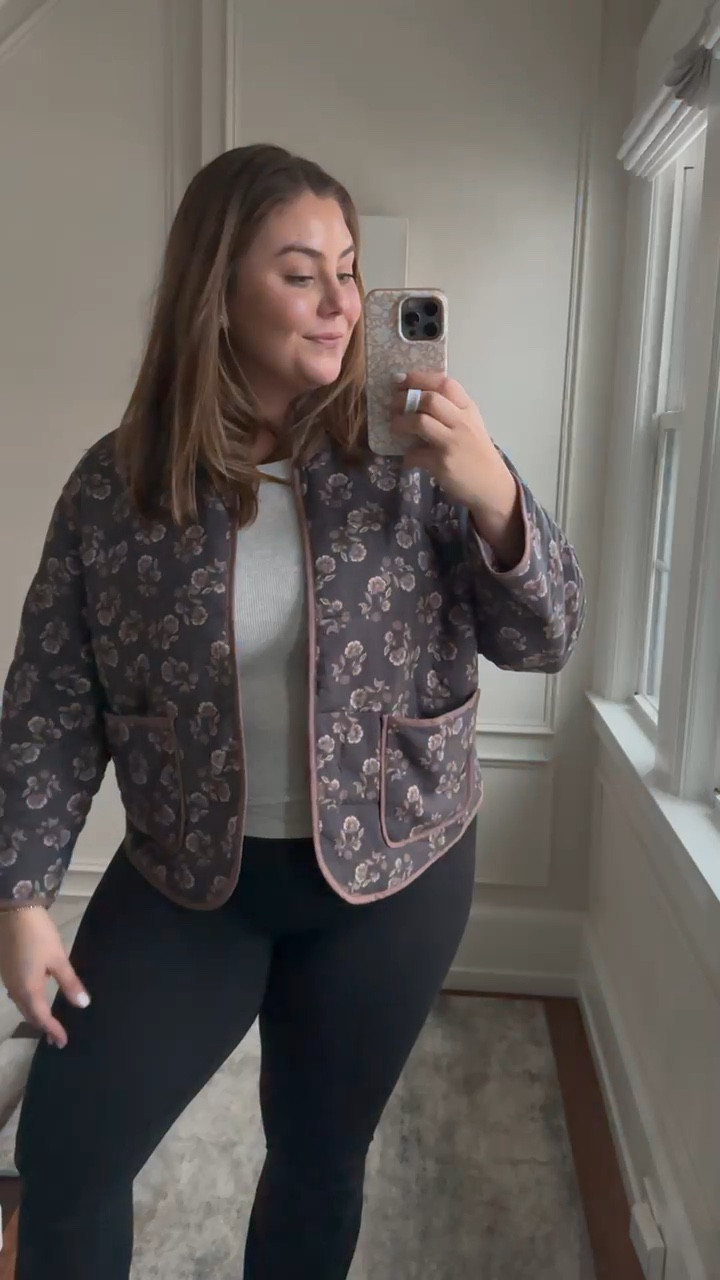 Wearing size 1X in jacket & tank, XL in pants

#LTKStyleTip #LTKMidsize