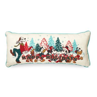 Disney Store Mickey and Friends Vintage Christmas Cushion | shopDisney | shopDisney (UK)
