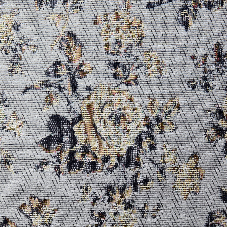 Mainstays 18" x 18" Grey/Multicolor Vintage Floral Jacquard Decorative Pillow | Walmart (US)