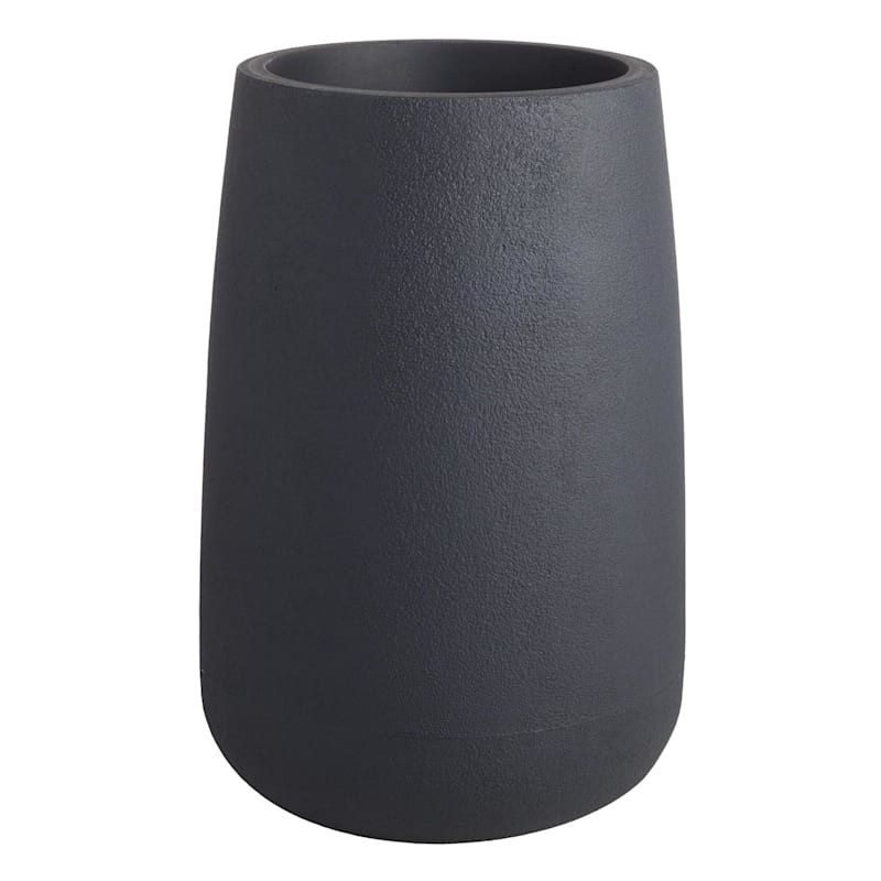 Black Bios Outdoor Planter, Medium | At Home