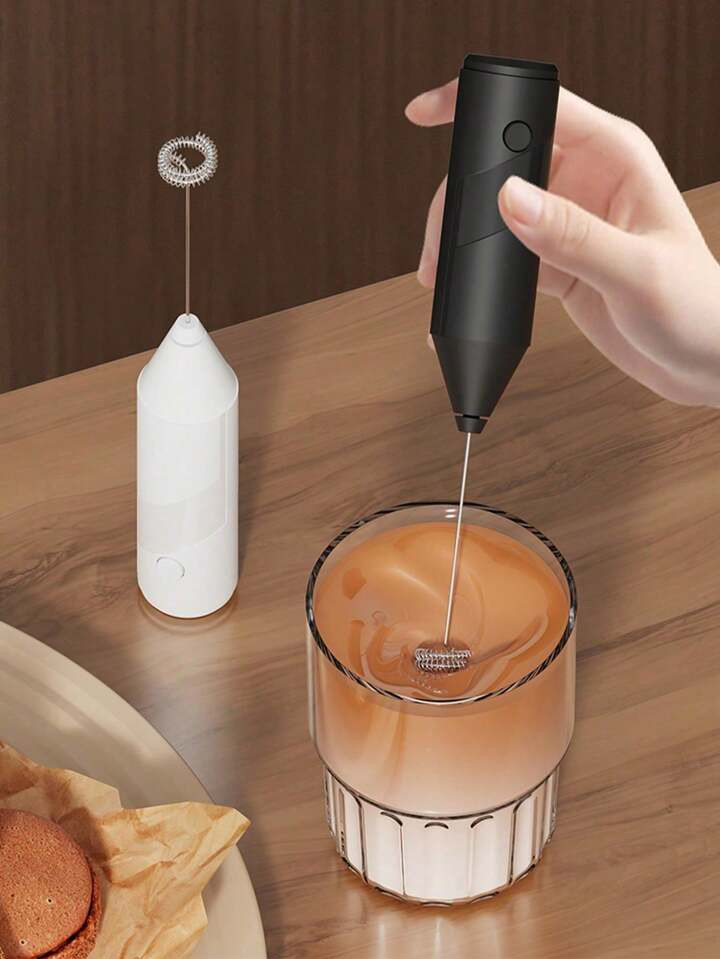 Espumador de Leite, Espumador de Leite Manual Potente, Mini Espumador de Leite, Misturador de Caf... | SHEIN
