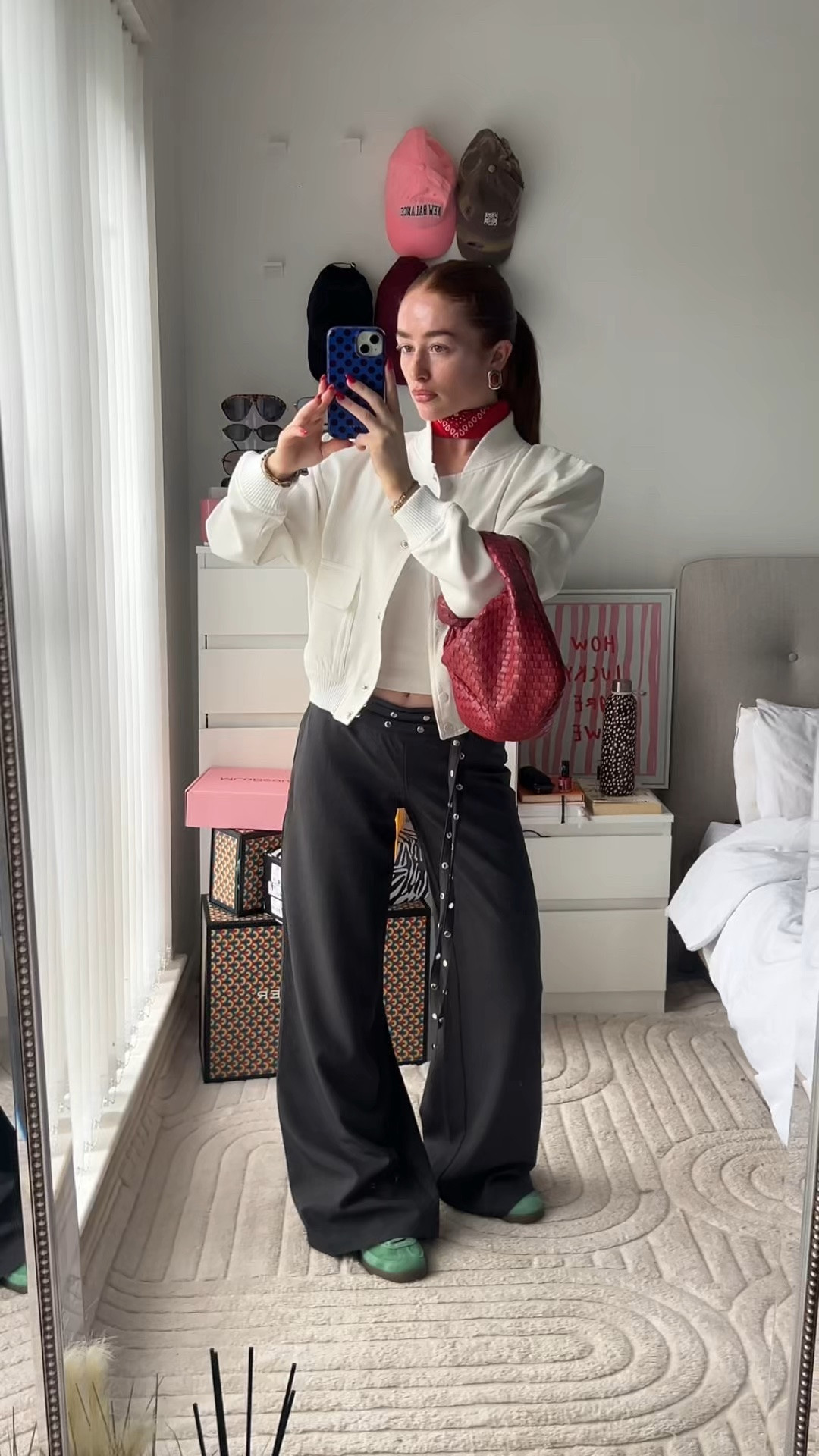 Pop of red♥️

-OOTD -Workwear -Neckscarf -Outfitinspo -Red -Bombercoat -Everydaywear -Adidas

#LTKuk #LTKstyletip #LTKworkwear