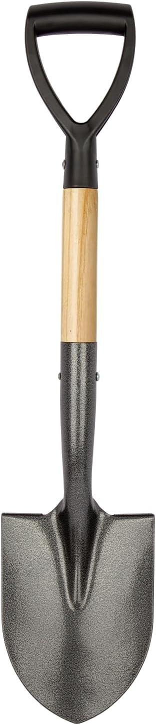 VNIMTI Shovel for Digging, Round Small Shovel with Wooden D-Handle, Metal Garden Shovel for Garde... | Amazon (US)