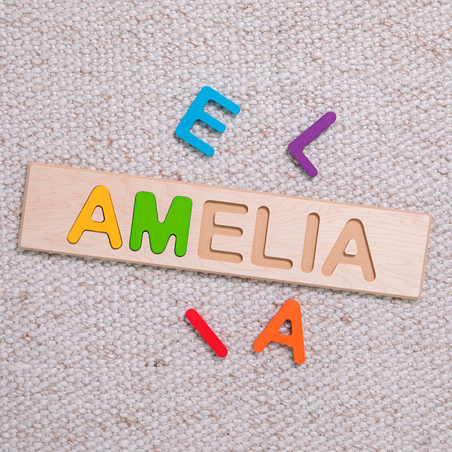 Personalized Name Puzzle | Fat Brain Toys