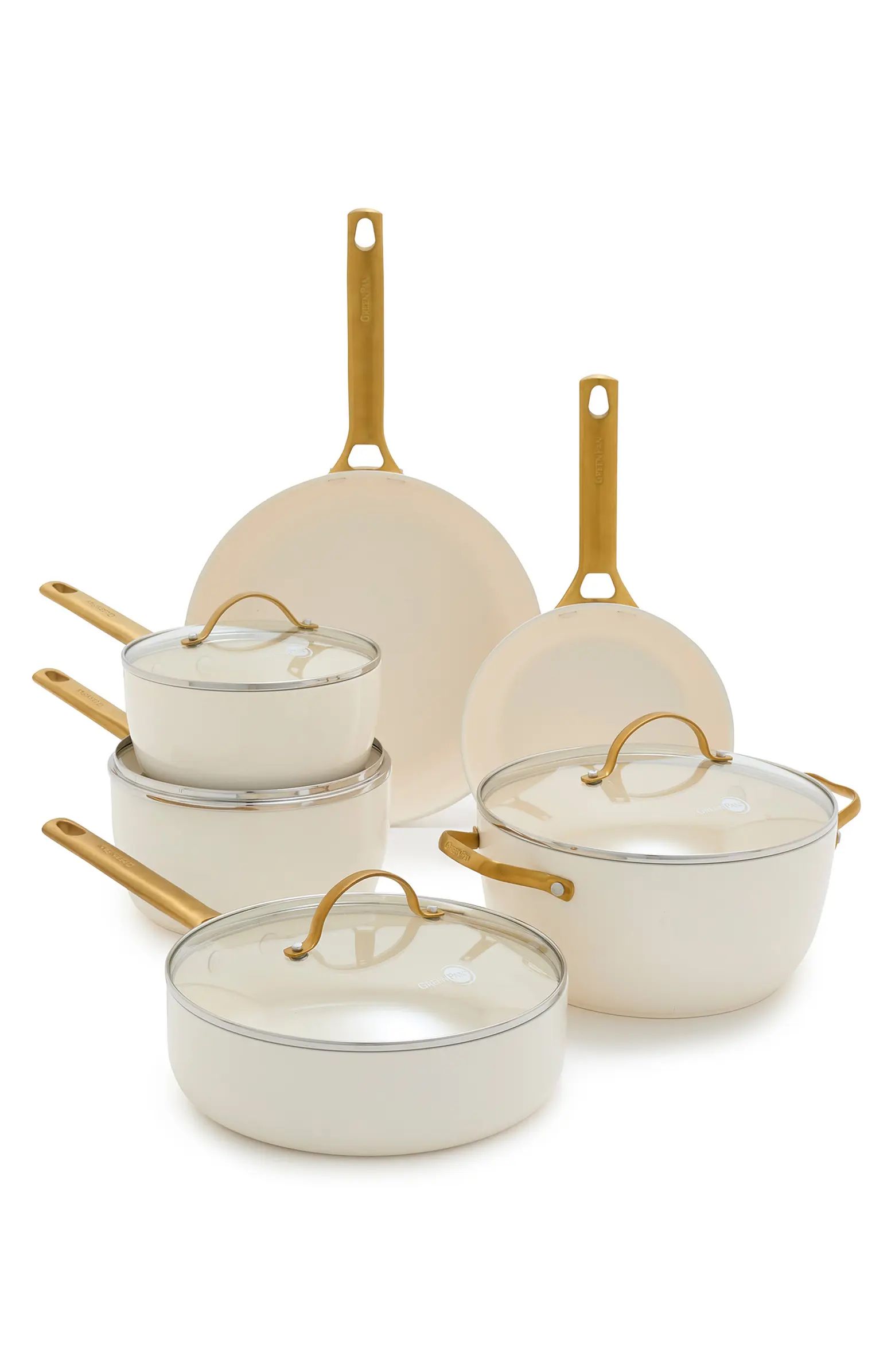 Reserve 10-Piece Ceramic Nonstick Cookware Set | Nordstrom