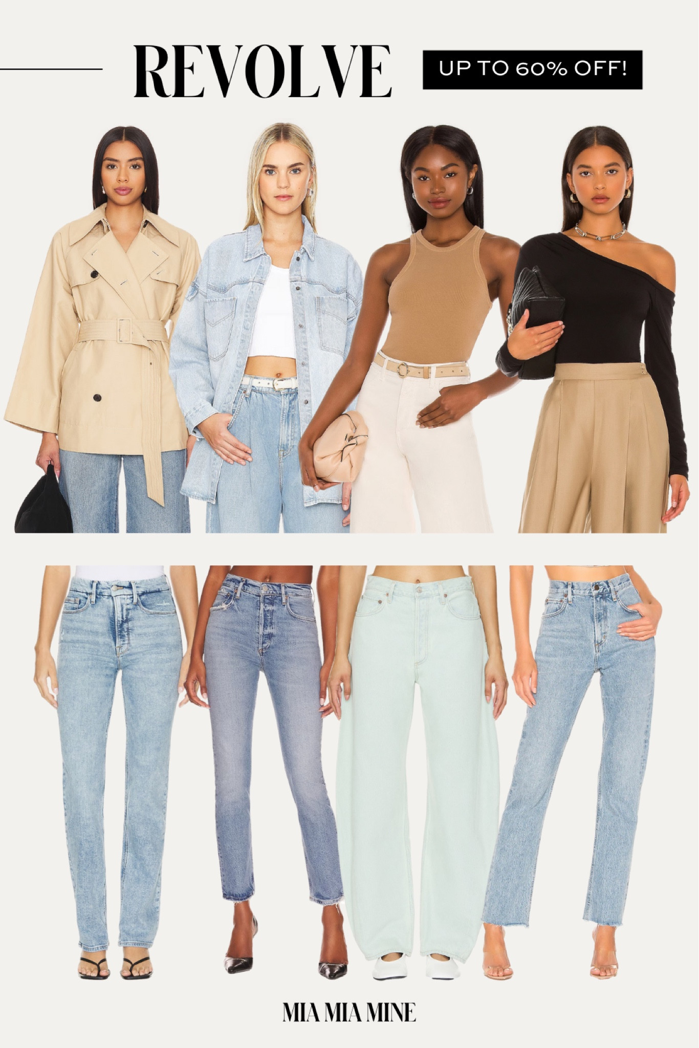 Revolve sale picks
Agolde jeans on sale
Good American jeans on sale
Cropped trench coat on sale
Denim Shacket on sale 

#LTKFindsUnder100 #LTKSaleAlert #LTKStyleTip