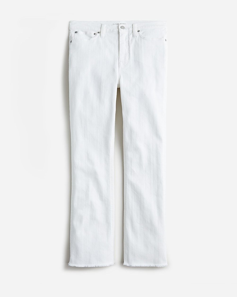 10" demi-boot crop jean in white wash | J.Crew US