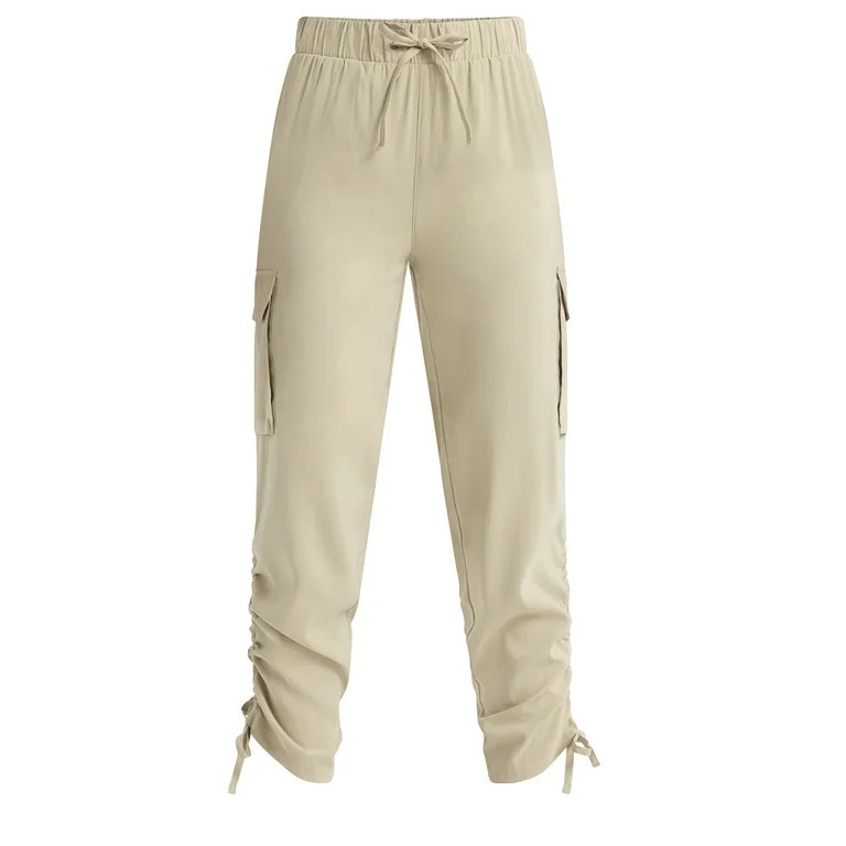 Sofia Jeans Women's Super High Rise Luxe Cargo Pants, 27" Inseam, Sizes XS-XXXL | Walmart (US)