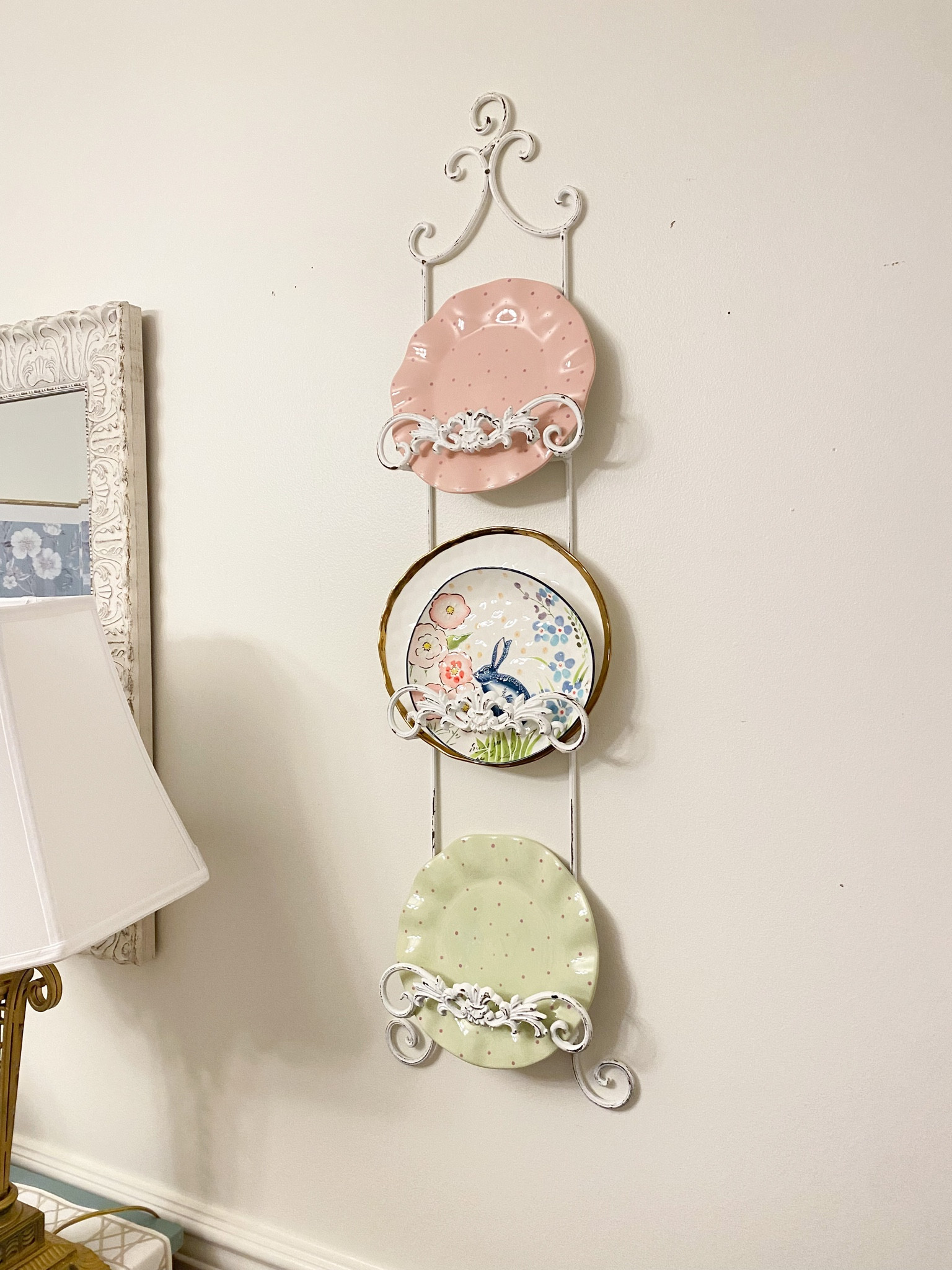 Easter bunny plates blue and white grandmillennial 

#LTKhome #LTKSeasonal #LTKunder50