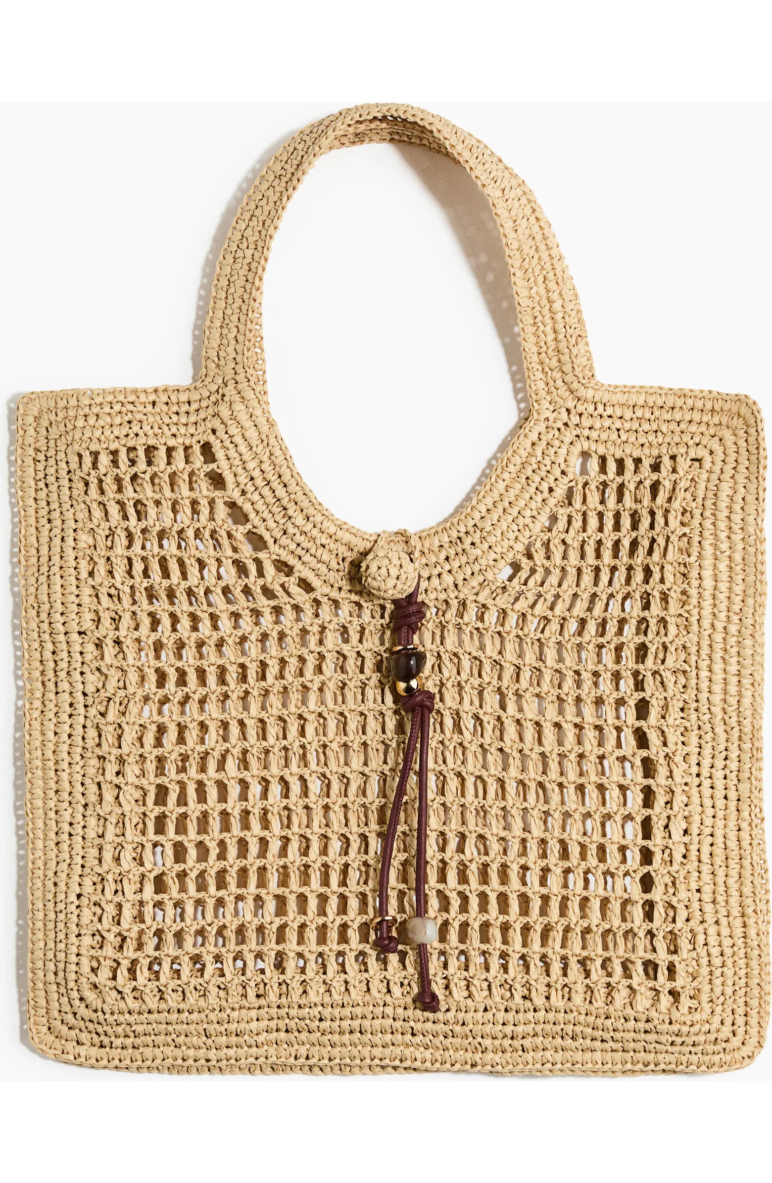 H&M Straw Tote Bag | Nordstrom | Nordstrom