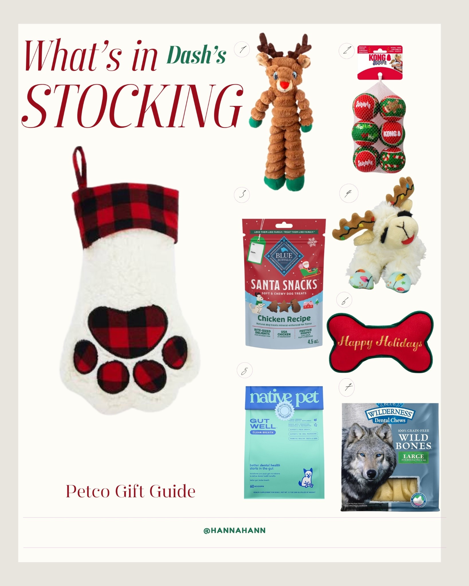 #ad all of Dash’s favorite treats and toys from Santa this year!  #PetcoPartner @petco