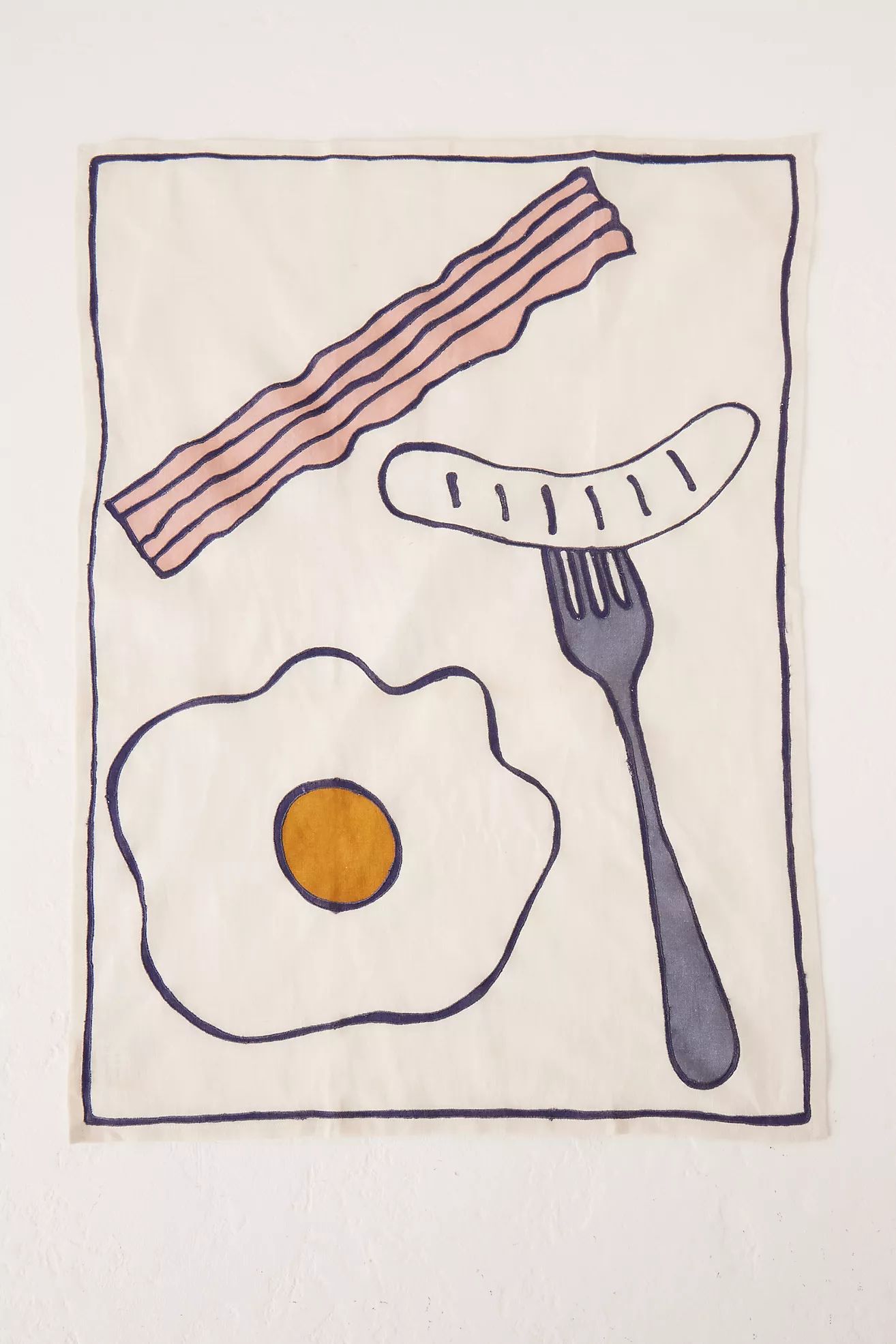 Amuse La Bouche Embroidered Linen Tea Towel | Anthropologie (UK)