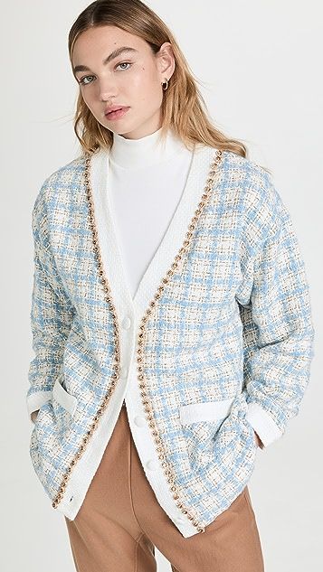 Milky Way Tweed Cardigan | Shopbop