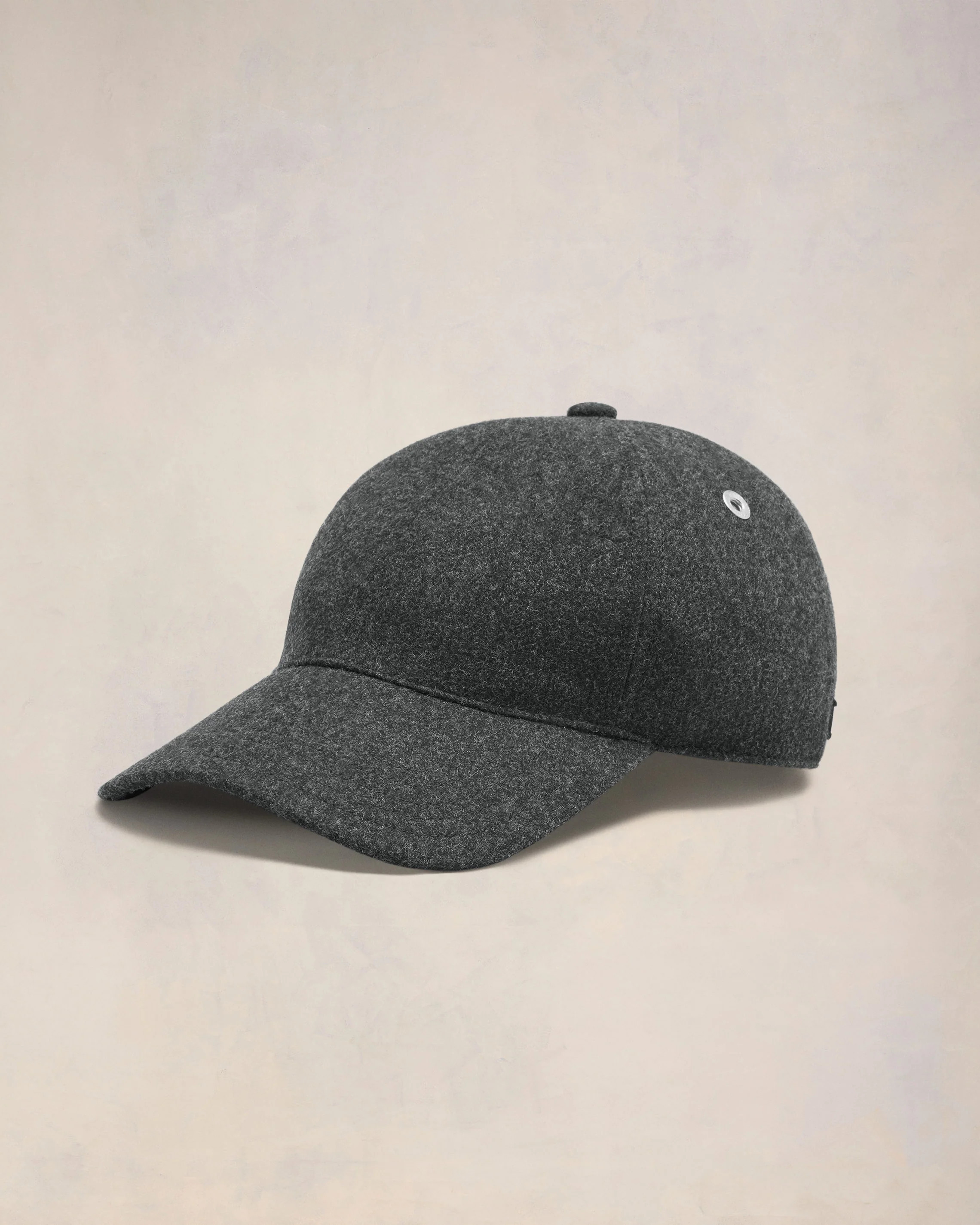 Dark Grey Ami Alexandre Mattiussi Leather Patch Cap | AMI PARIS | AMI Paris FR