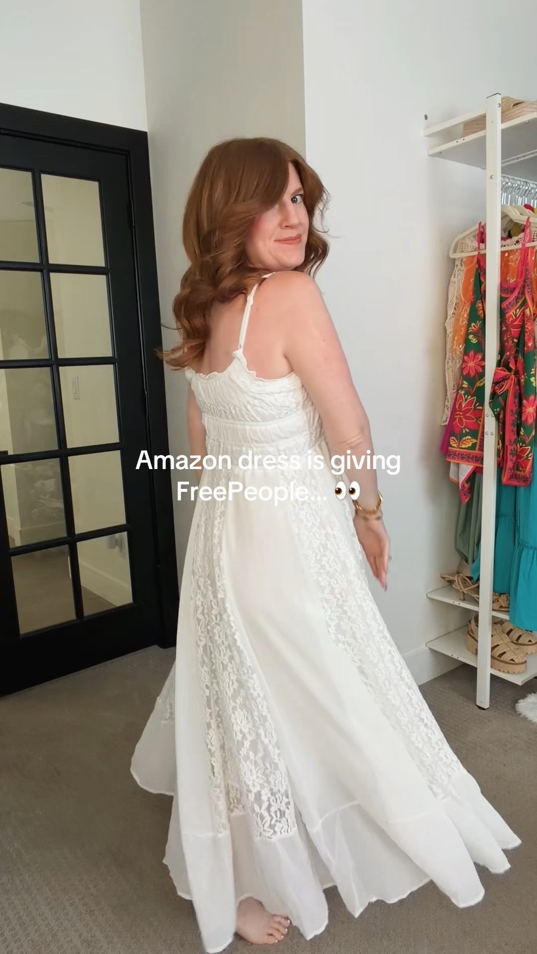 Love this pretty summer dress wearing size small.

#LTKootd #LTKSaleAlert #LTKPetite