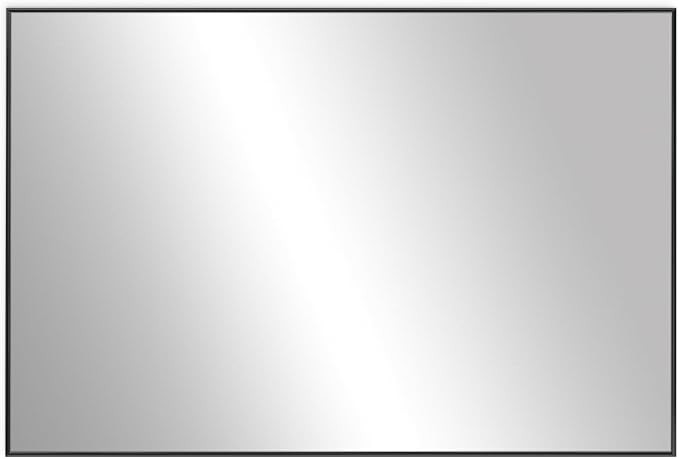 Frame My Mirror Black Metal Framed Mirror, 22" x 30" Mirror for Bathroom, Metal Frame, True Refle... | Amazon (US)