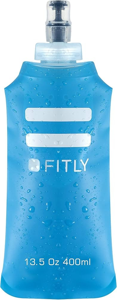 FITLY Soft Flask - 13.5 oz (400 ml) - Shrink As You Drink Pocket Soft Water Bottle for Hydration ... | Amazon (US)