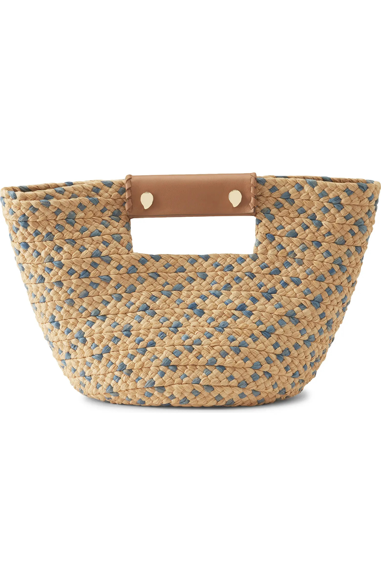 Helen Kaminski Mini Remi Braided Raffia Tote | Nordstrom | Nordstrom