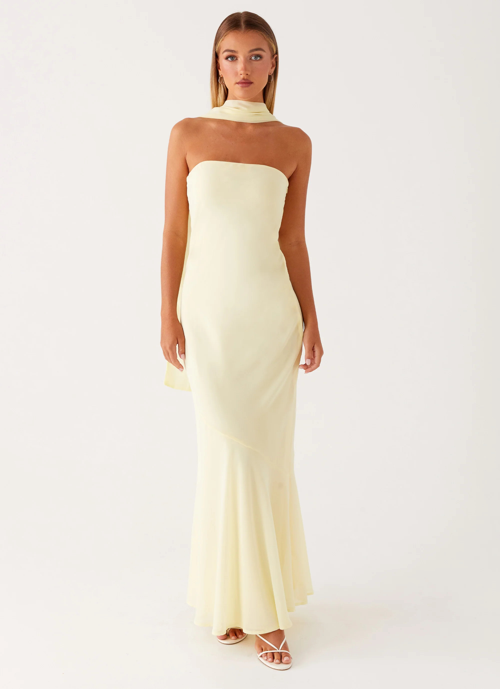 Under The Pagoda Maxi Dress - Yellow | Peppermayo (Global)