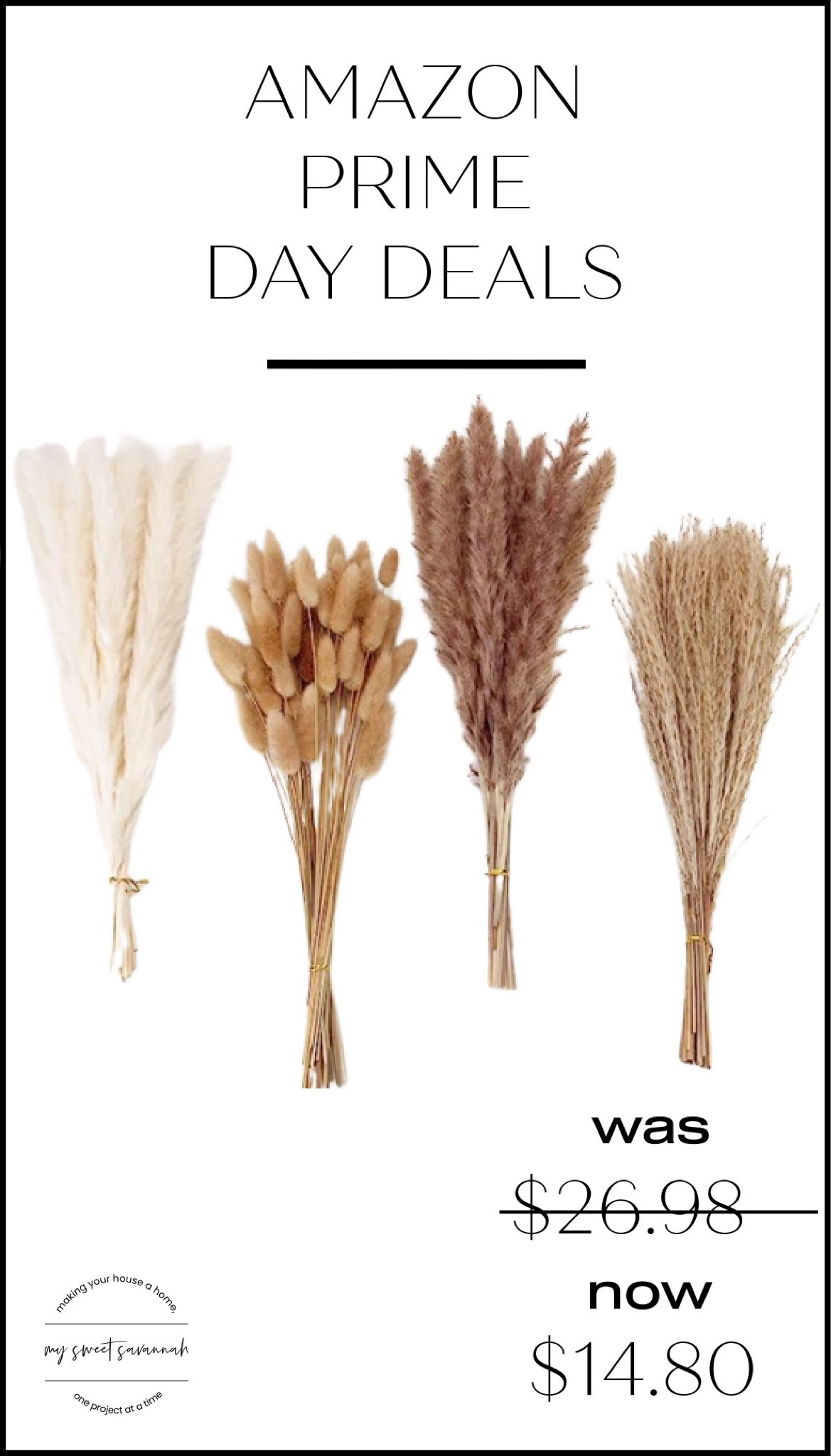 Dried pampas grass decor, 100 pieces. Wedding
Boho
Flowers
Home table decor
Rustic farmhouse
Party 
Amazon prime deals 

#LTKxPrimeDay #LTKhome #LTKsalealert